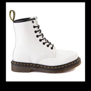 Dr. Martens 1460 8 Eye Boot- WHITE SIZE 7